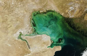 Mysterious Island Emerges in Caspian Sea Baffling Global Scientists - image 1