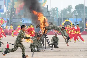 Spectacular Aerial Displays and Flare Launches at the Vietnam International Defense Expo 2024 - image 3