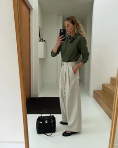 10 Elegant Ways to Style Flat Shoes According to Blogger Anouk Yve - image 9