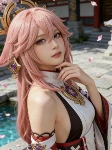 99+ Bold and Seductive Yae Miko Cosplay Images from Genshin Impact - image 24