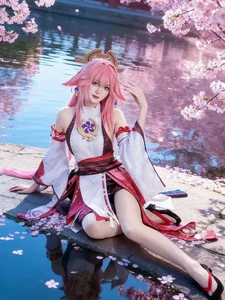 99+ Bold and Seductive Yae Miko Cosplay Images from Genshin Impact - image 25