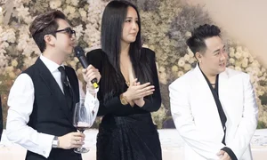 Mai Phuong Thuy and Celebrities Light Up Midu's Wedding Reception - image 8