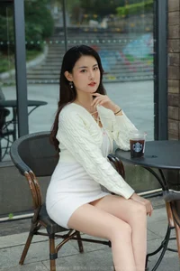 Xiao Bao White Hip Skirt IESS Elegant Collection - image 27