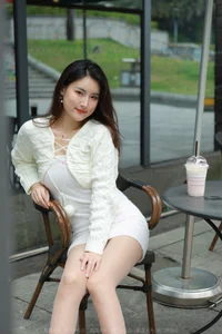 Xiao Bao White Hip Skirt IESS Elegant Collection - image 82
