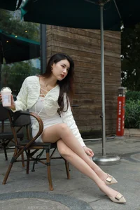 Xiao Bao White Hip Skirt IESS Elegant Collection - image 12