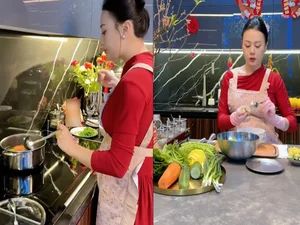 Phuong Oanh Joins Husband Shark Binh at Year-End Celebration - image 8