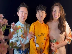 Miss Diem Huong Reveals Handsome Husband Thanh Duy and His Heartwarming Bond with Her Son in Canada - image 4