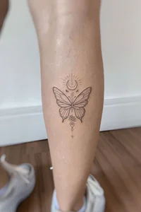 111+ Beautiful and Alluring Calf Tattoos for Women: Elegant Ink Inspiration - image 11