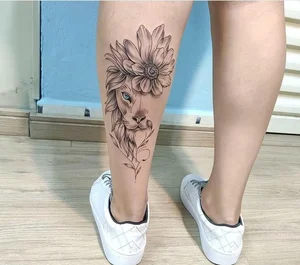 111+ Beautiful and Alluring Calf Tattoos for Women: Elegant Ink Inspiration - image 6