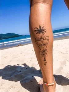 111+ Beautiful and Alluring Calf Tattoos for Women: Elegant Ink Inspiration - image 4