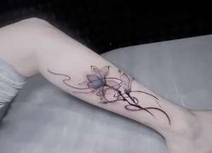 111+ Beautiful and Alluring Calf Tattoos for Women: Elegant Ink Inspiration - image 28