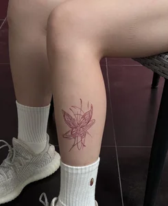 111+ Beautiful and Alluring Calf Tattoos for Women: Elegant Ink Inspiration - image 19