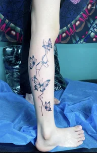 111+ Beautiful and Alluring Calf Tattoos for Women: Elegant Ink Inspiration - image 14