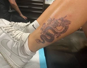 111+ Beautiful and Alluring Calf Tattoos for Women: Elegant Ink Inspiration - image 23