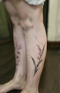 111+ Beautiful and Alluring Calf Tattoos for Women: Elegant Ink Inspiration - image 33