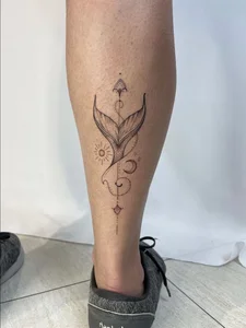 111+ Beautiful and Alluring Calf Tattoos for Women: Elegant Ink Inspiration - image 3