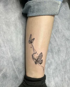 111+ Beautiful and Alluring Calf Tattoos for Women: Elegant Ink Inspiration - image 1