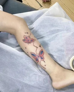 111+ Beautiful and Alluring Calf Tattoos for Women: Elegant Ink Inspiration - image 40