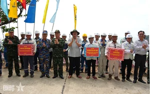 Ministry of Defense Inspects Strategic Construction on Hon Khoai Island - image 3