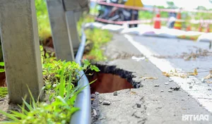 Severe Landslide at Da Lat's Ta Nung Pass Damages Infrastructure - image 2