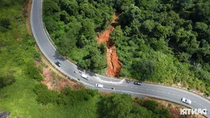 Severe Landslide at Da Lat's Ta Nung Pass Damages Infrastructure - image 10