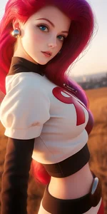 Pokémon's Jessie Brought to Life: AI Reimagines Team Rocket's Iconic Villain - image 4