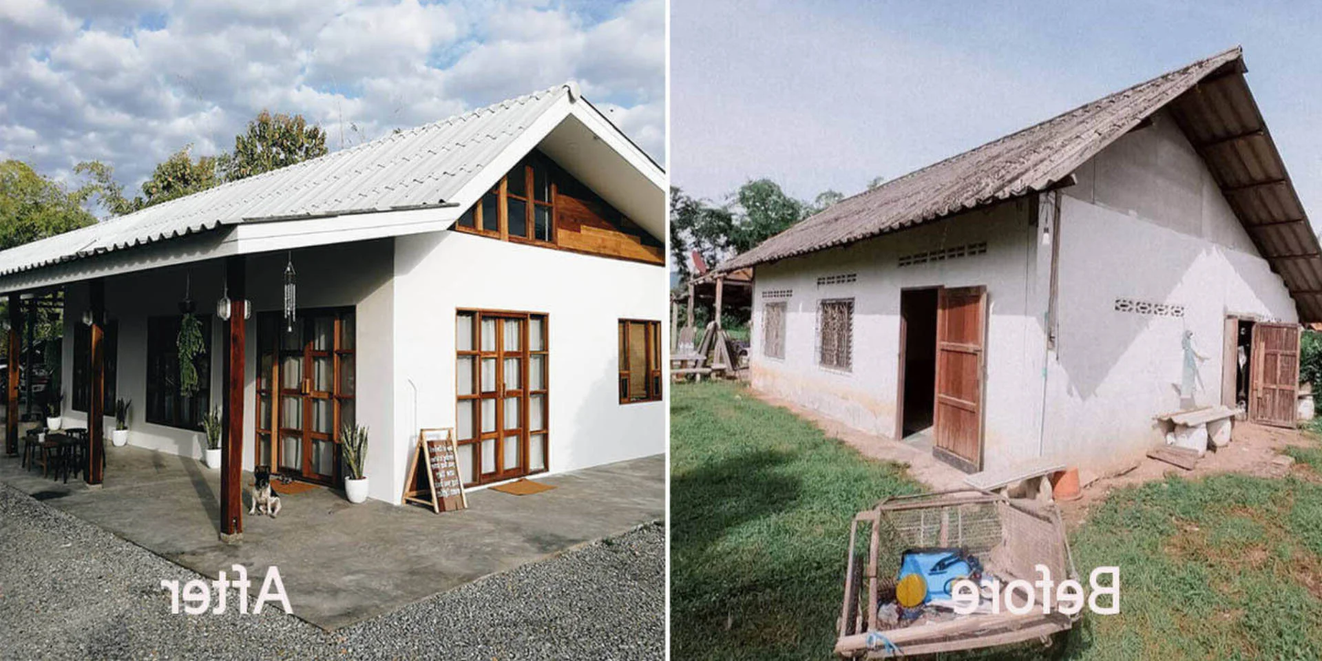 Budget-Friendly 81m2 House Renovation: Sun-Drenched Sanctuary for 63 Million VND