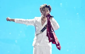 South Korean Rapper B.I Delivers Electrifying Performance of Hit Songs at Road to 8Wonder Concert - image 10