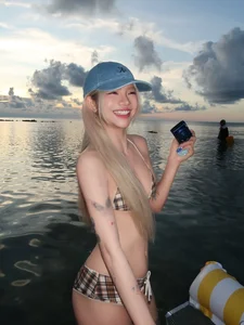 Tiktoker Ciin Stuns Fans with Breathtaking Curves During Golden Hour Sunset Photoshoot - image 0