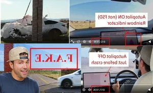 YouTuber's Tesla Self-Driving Test Ends in Unexpected and Costly Failure - image 5