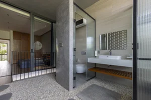 Modern 3-Story HY House in Da Nang with a Unique Perforated Terracotta 'Tropical Shell' - image 9
