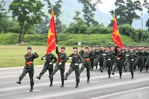 Female Soldiers Participate in First Joint Rehearsal for September 2nd Parade - image 8