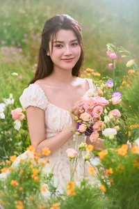Actress Huong Giang Announces Marriage as 'Me Bien' Cast Celebrates - image 2
