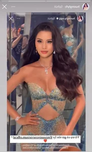 Former Beauty Pageant Contestant Hints at Third Attempt in Goddess-Inspired Gown - image 1