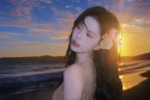 Ngoc Trinh Shines in Picturesque Golden Hour Sunset Photoshoot - image 9
