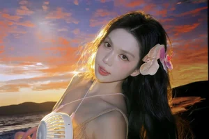 Ngoc Trinh Shines in Picturesque Golden Hour Sunset Photoshoot - image 3