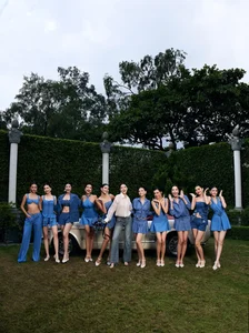 Khanh Van Wedding: Ten Miss Universe Vietnam Stars Serve as Elegant Bridesmaids - image 0