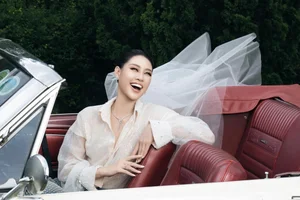 Khanh Van Wedding: Ten Miss Universe Vietnam Stars Serve as Elegant Bridesmaids - image 5