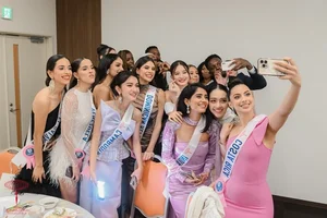 Phuong Nhi Stuns in Swimsuit Segment at Miss International 2023 - image 0