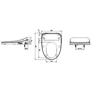 Upgrade Your Bathroom with the Kazoshi JB628G Smart Toilet Seat Cover - image 2
