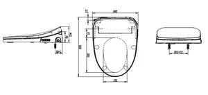 Upgrade Your Bathroom with the Kazoshi JB628G Smart Toilet Seat Cover - image 1