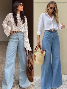 8 Ways to Style Wide-Leg Jeans: The Ultimate 2026 Trend - image 5