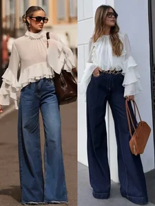8 Ways to Style Wide-Leg Jeans: The Ultimate 2026 Trend - image 7