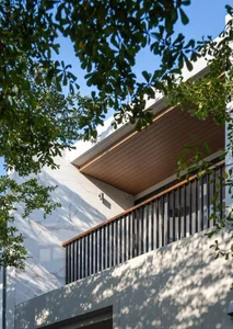 Modern Multi-Generational Home Design: Three Separate Blocks Around a Central Courtyard - image 3