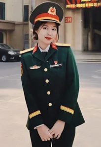 From Uniforms to Evening Gowns: Military Contestants Shine in the Miss Vietnam Beauty Pageant - image 4