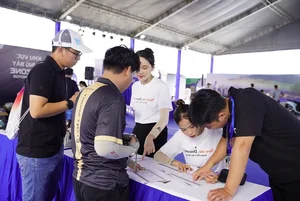 Thousands of Runners Experience Yamaha Test Rides at VnExpress Marathon Nha Trang - image 2