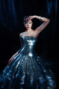 Miss Thanh Thuy Shines as the Muse in 'The Light of Water' Collection - image 1