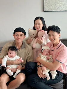 Hottest Korean-Vietnamese Mixed Twins in Vbiz 2024 - image 2