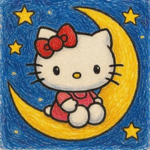 Simple Hello Kitty Drawings: 112+ Cute and Easy Art Ideas - image 11
