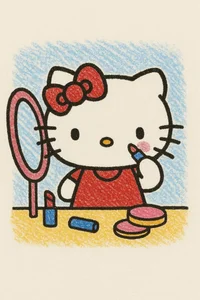 Simple Hello Kitty Drawings: 112+ Cute and Easy Art Ideas - image 19
